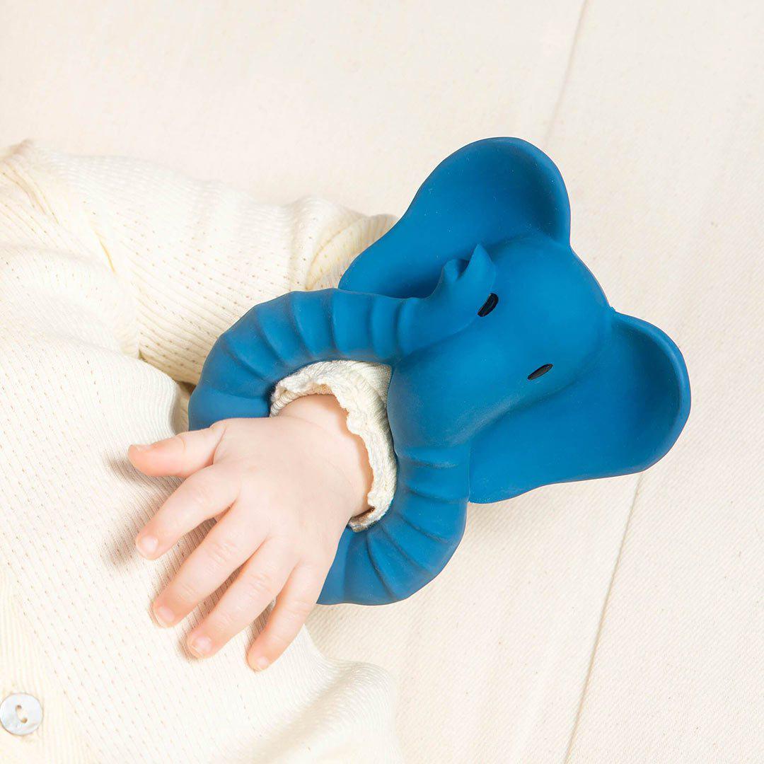 Natruba Teether - Elephant - Blue