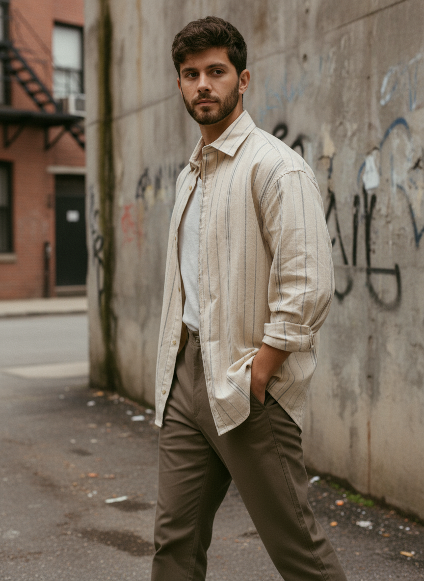 Coastal Breeze Linen Shirt