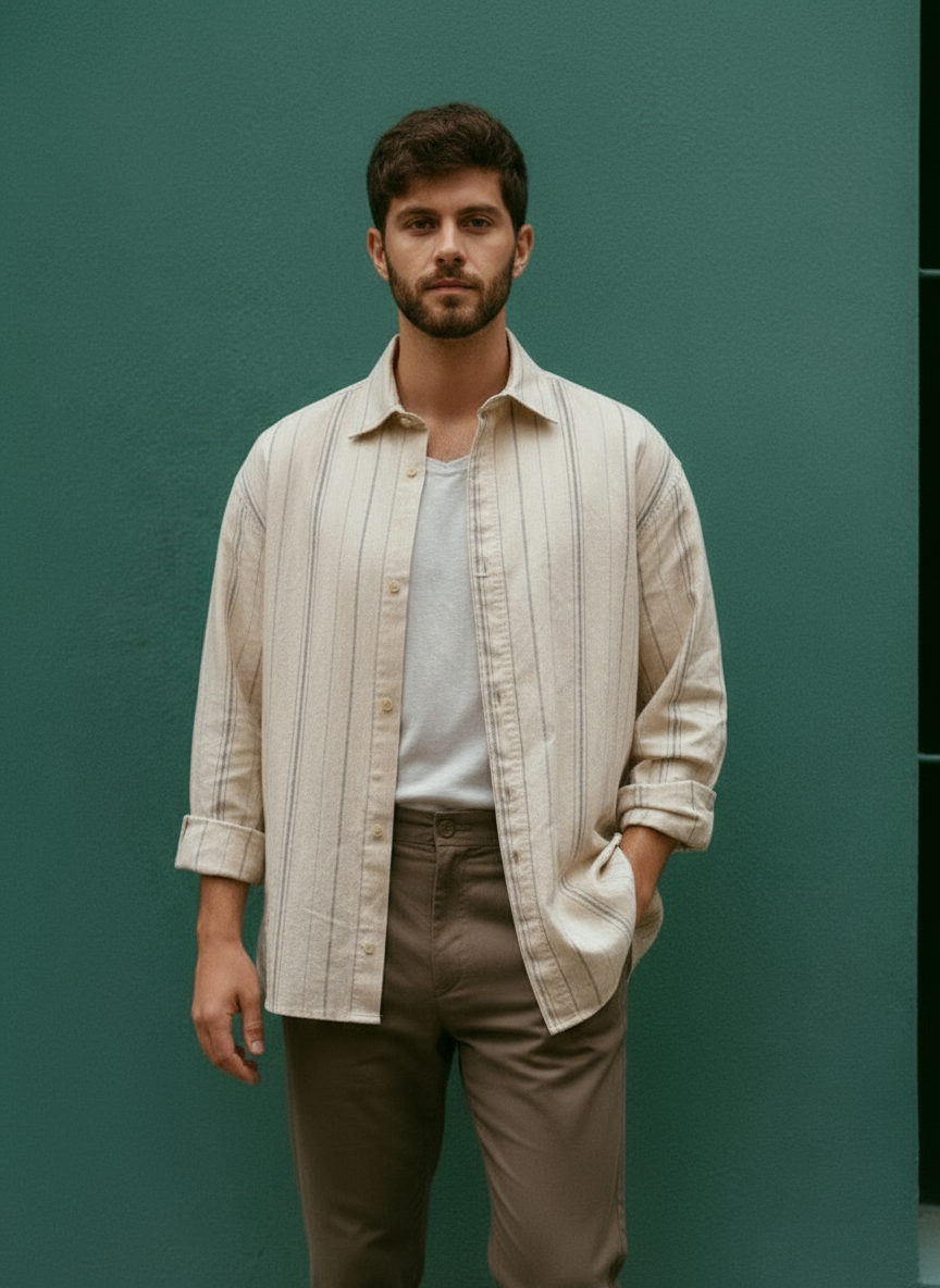 Coastal Breeze Linen Shirt