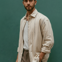 Coastal Breeze Linen Shirt