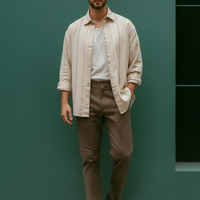 Coastal Breeze Linen Shirt