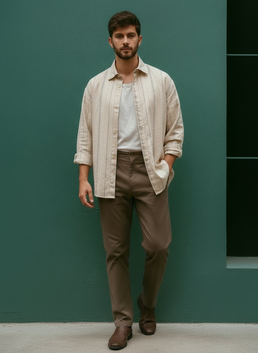 Coastal Breeze Linen Shirt