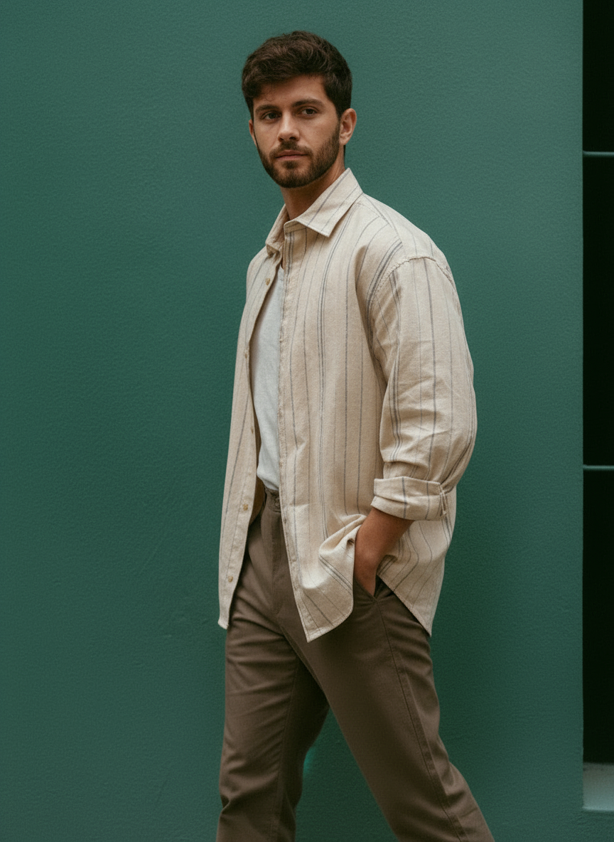 Coastal Breeze Linen Shirt