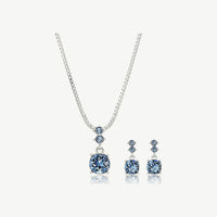 Necklace/Pierced Earrings Set