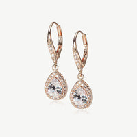 Plated Crystal Styd Earrings