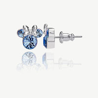 Plated Crystal Styd Earrings