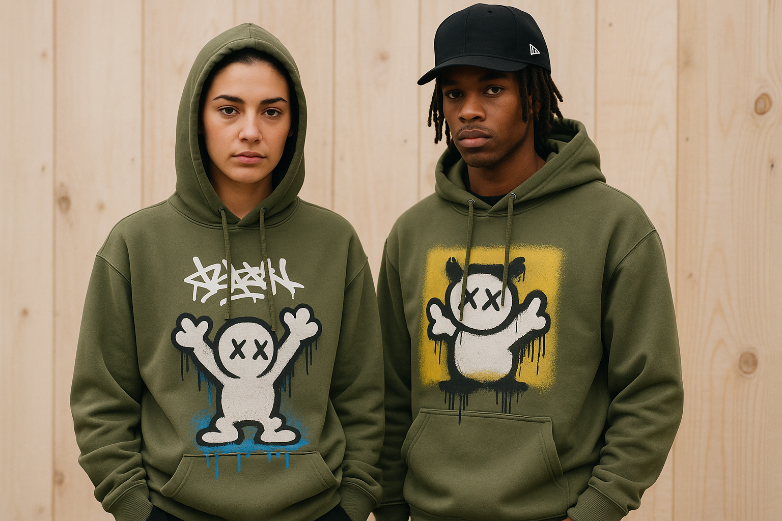 Checkered Flag Graphic Hoodie