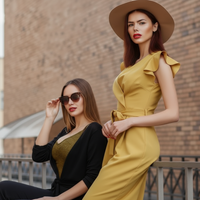 Emerald Elegance Wrap Dress